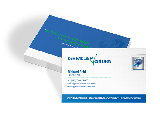 GEMCAP Ventures Business Cards