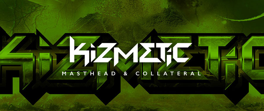 Kizmetic Masthead & Collateral