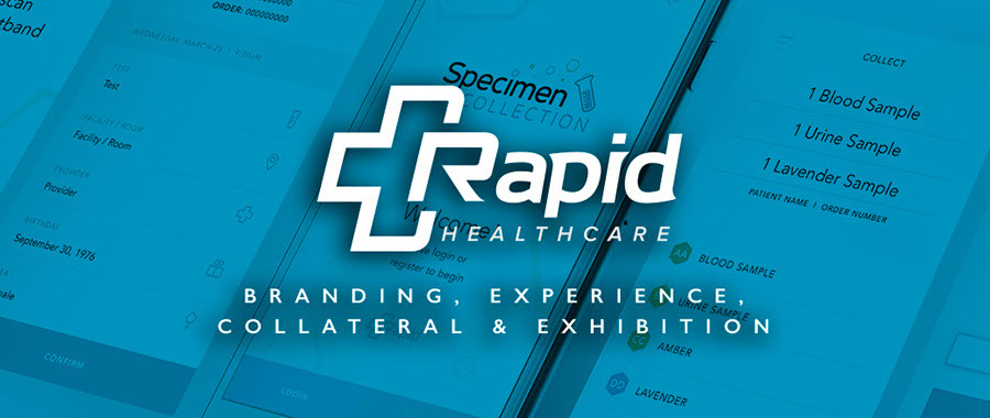 Rapid Healthcare Branding, Experience, Collateral & Exhibition