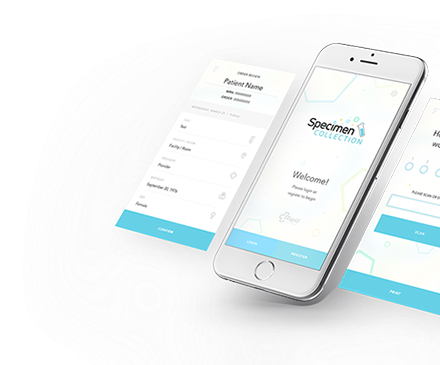 Specimen Collection UI UX