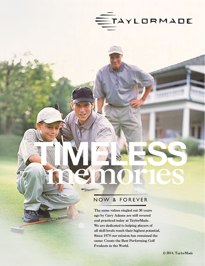 TaylorMade Ad - Timeless Memories