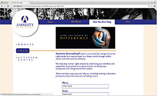 Amnesty Website Join